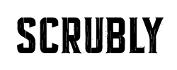 Scrubly - logo